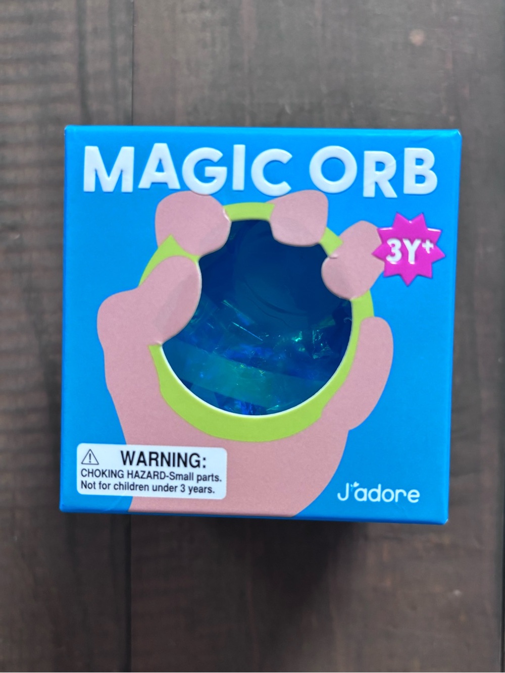 J’Adore Magic Orb Kids Squishy Toy in Blue